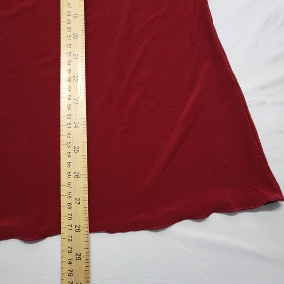 Vintage Nexxen Womens Top 3XL Stretch Ruched Front  Flare Sleeve Made in USA - Picture 13 of 14